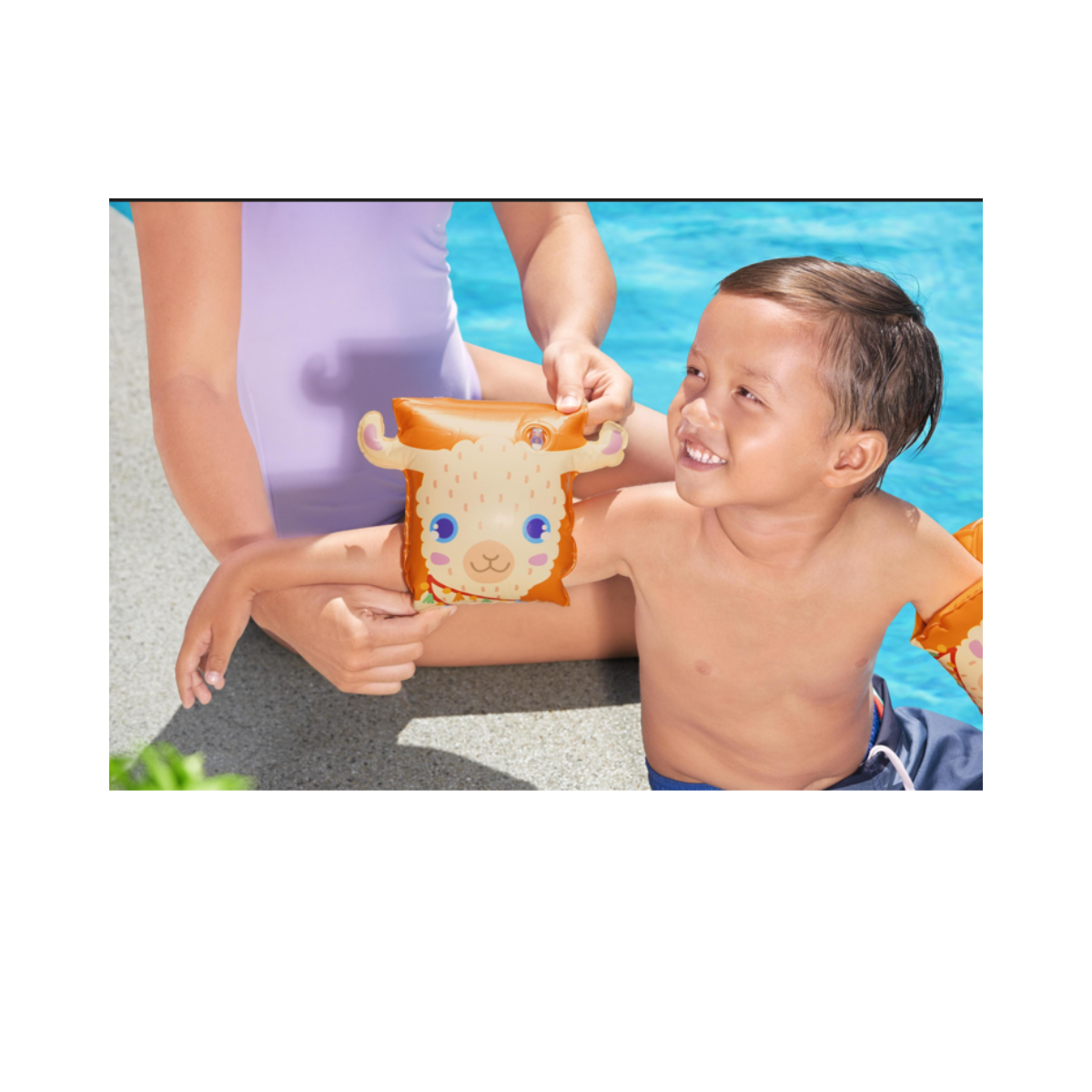 Bracitos Inflables Llama