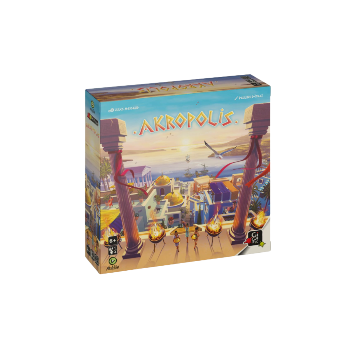 Juego De Mesa Akropolis Maldón
