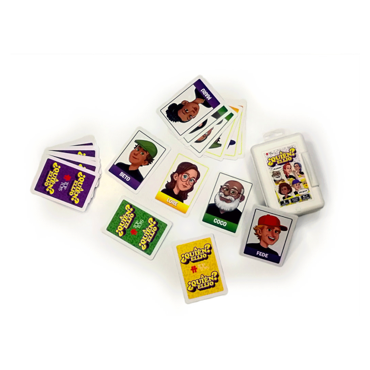 Juego de Cartas ¿A Quién Elijo? Top Toys