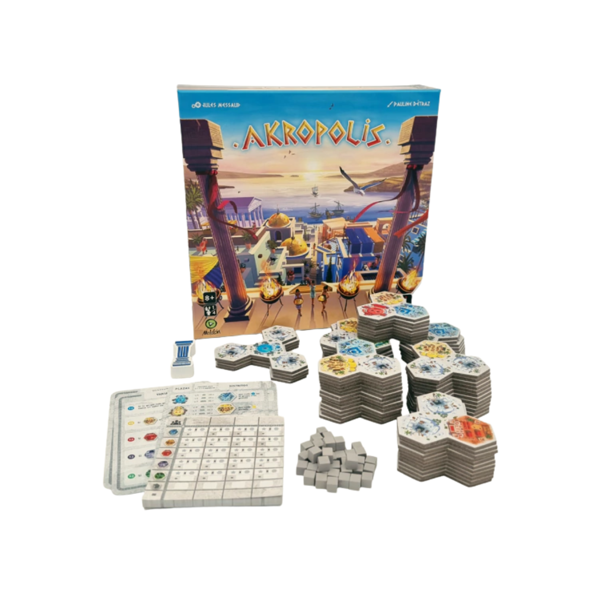 Juego De Mesa Akropolis Maldón