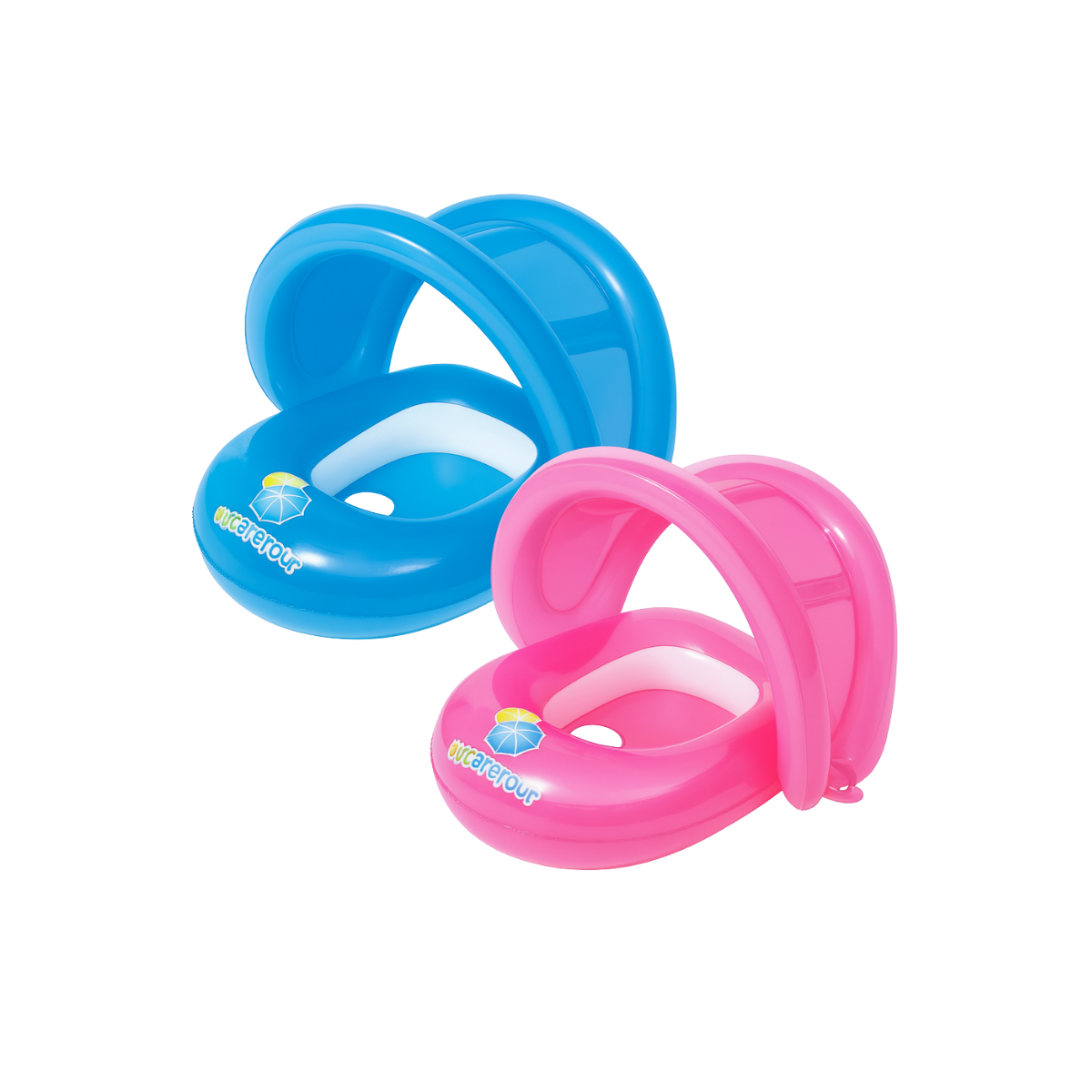 Asiento Flotador para Bebés con Quitasol y Filtro UV 50+ (80x86 cm)