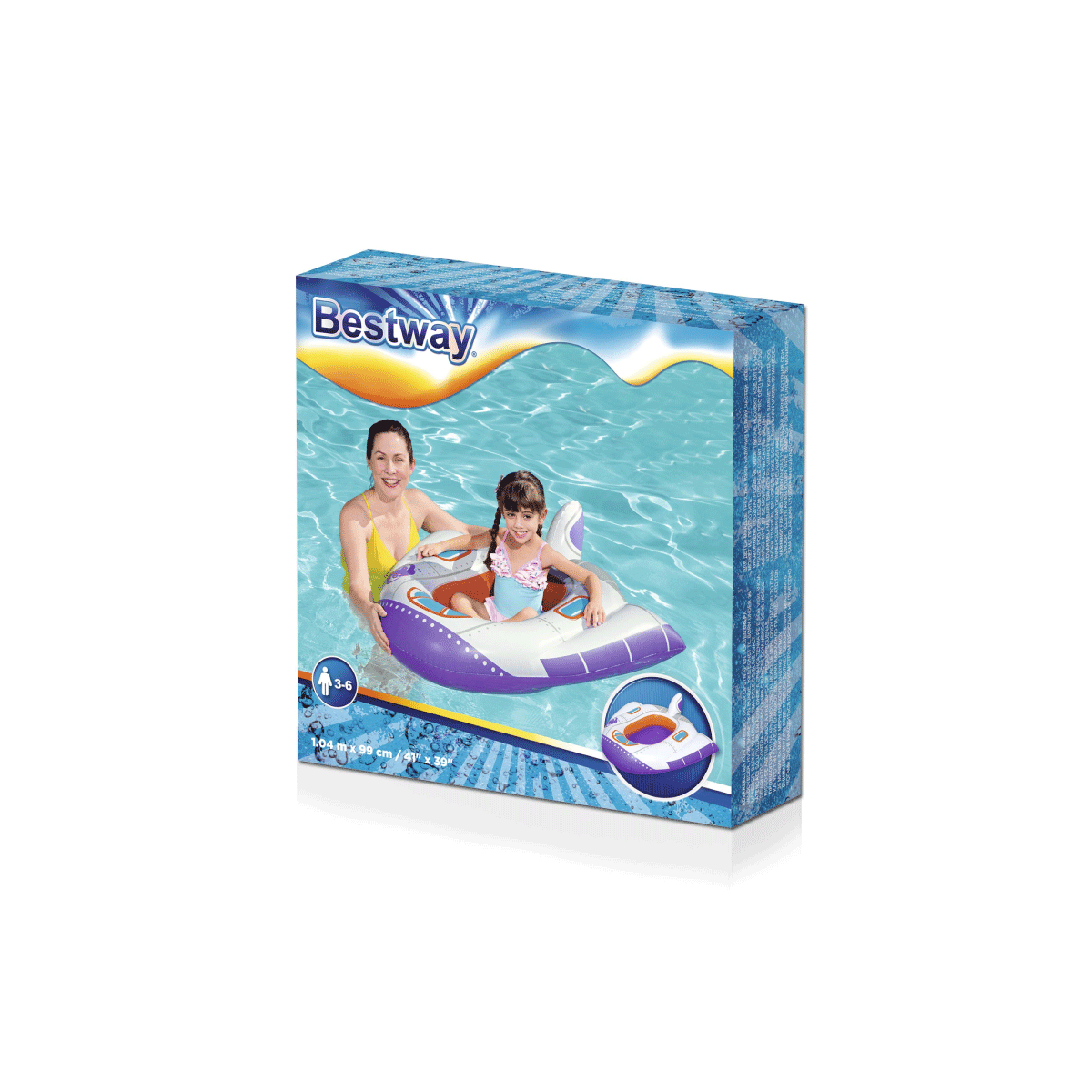 Asiento Flotador Inflable Salvavidas Bote /Nave Bestway