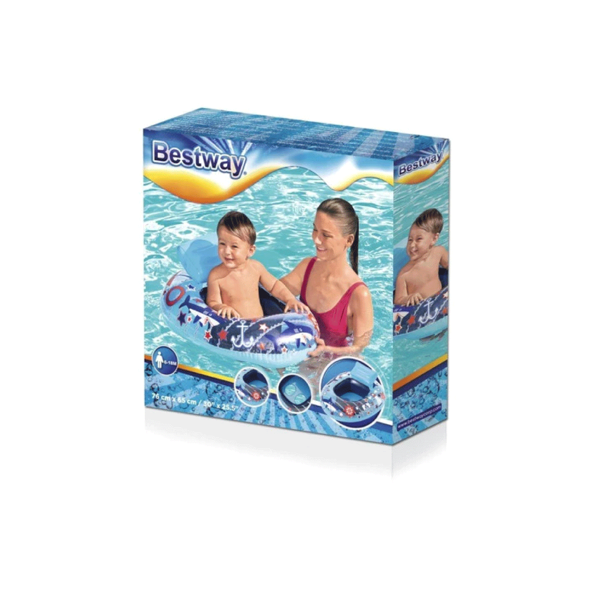 Bote Inflable Para Bebés Bestway