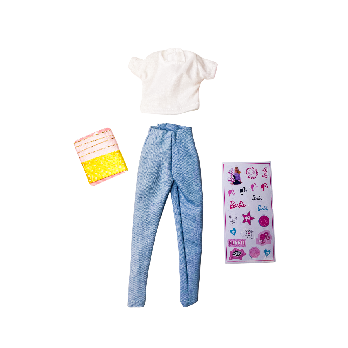 Barbie Set Ropa De Muñecas Para Diseñar Casual Look