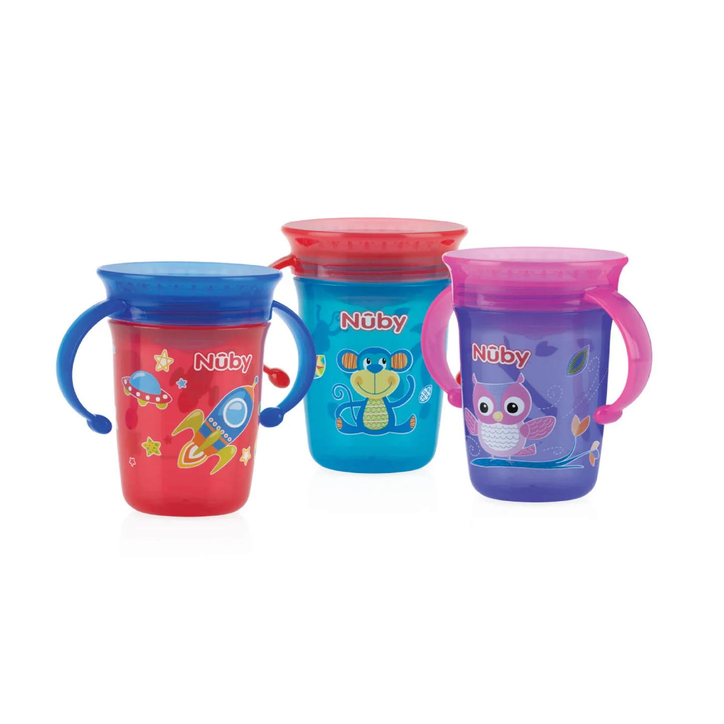 Vaso 360 Wonder Con Asas 240 ml. Nuby