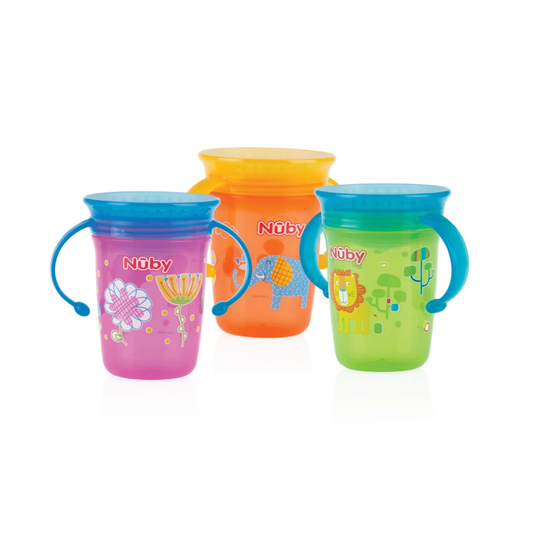 Vaso 360 Wonder Con Asas 240 ml. Nuby