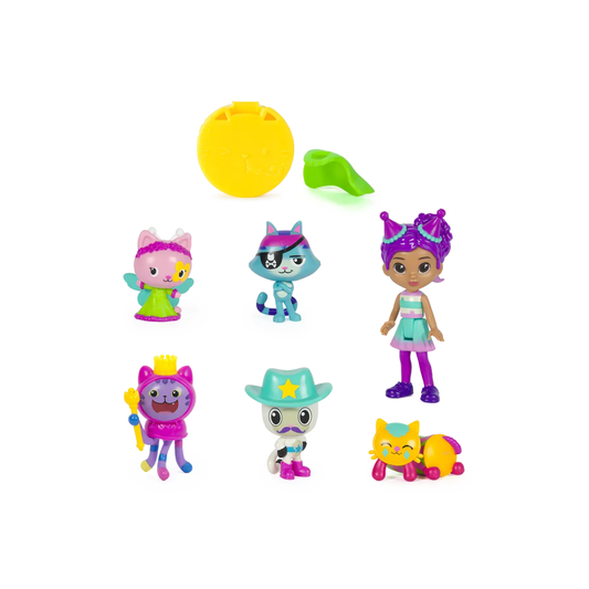 Gabby’s Dollhouse Deluxe Figure Set Celebration - 7 Figuras
