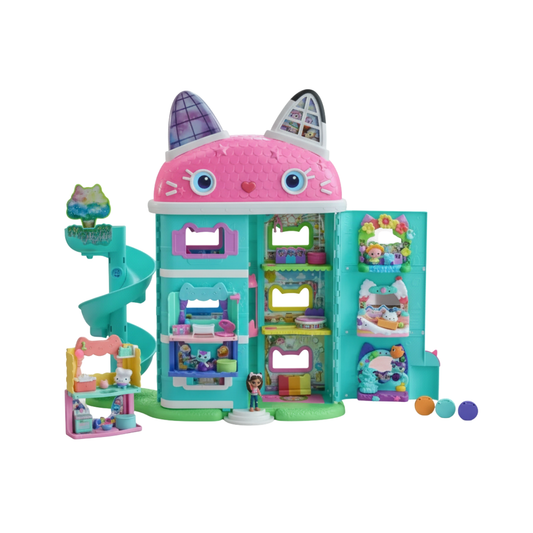 Gabby’s Dollhouse Cat-Venture Crew Pack - Set de 6 Figuras y 5 Accesorios (11 Piezas)