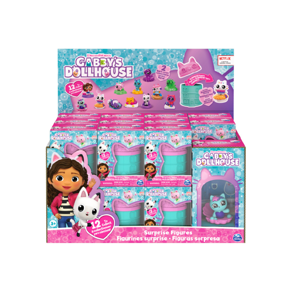 Mini Figura Sorpresa Coleccionable Gabbys Dollhouse