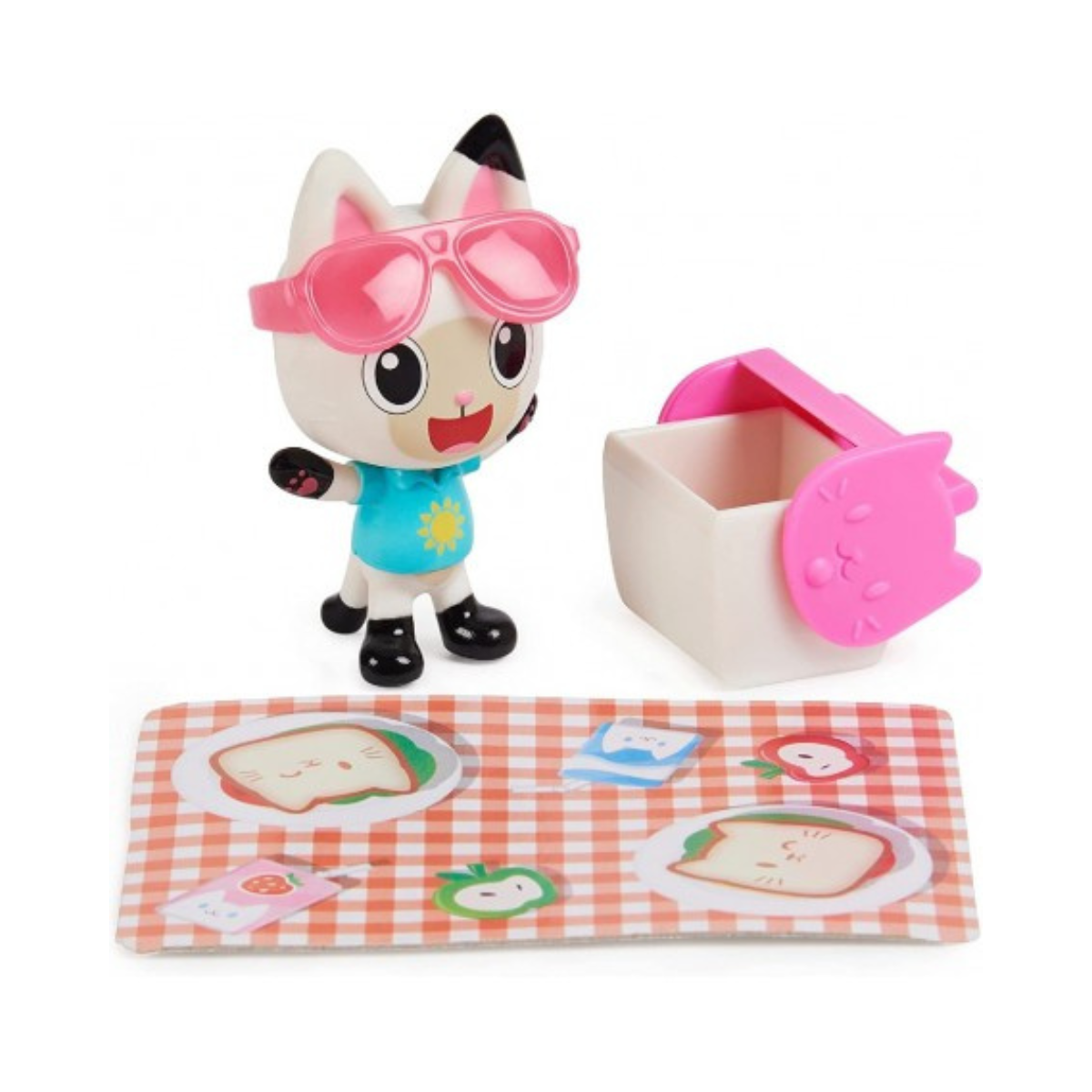 Casa De Muñecas De Gabby - Coche Picnic Carlita Y Pandy Patas