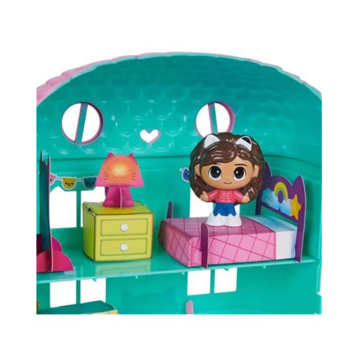 Mini Casa De Muñecas Gabby Con Accesorios