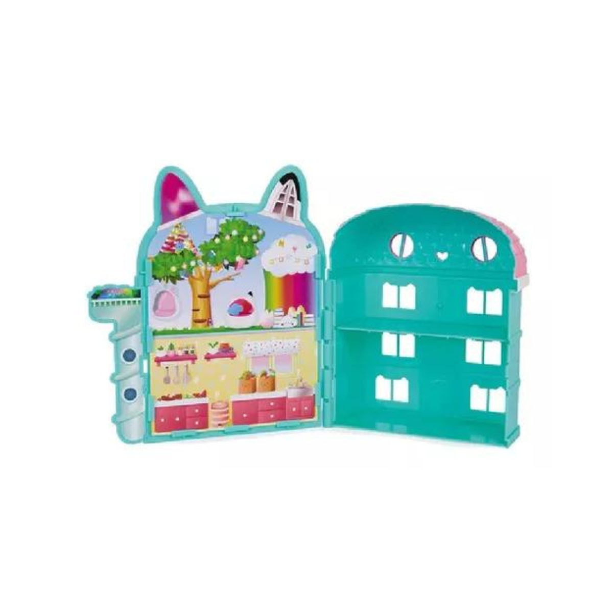 Mini Casa De Muñecas Gabby Con Accesorios
