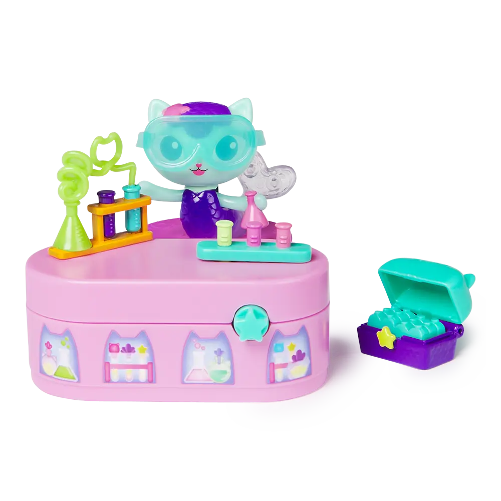 Set de juego Bobble Kitty y Mercat de La Casa de muñecas de Gabby