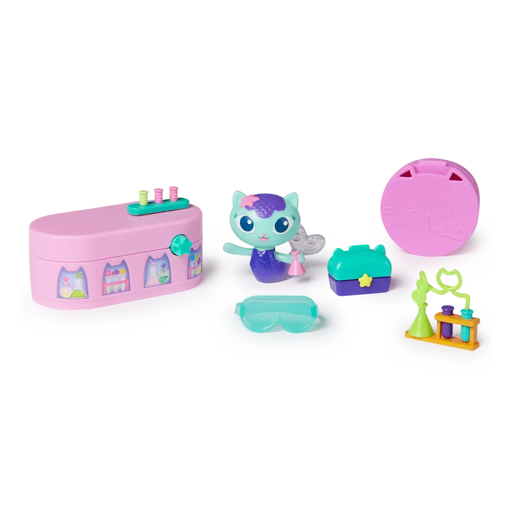 Set de juego Bobble Kitty y Mercat de La Casa de muñecas de Gabby