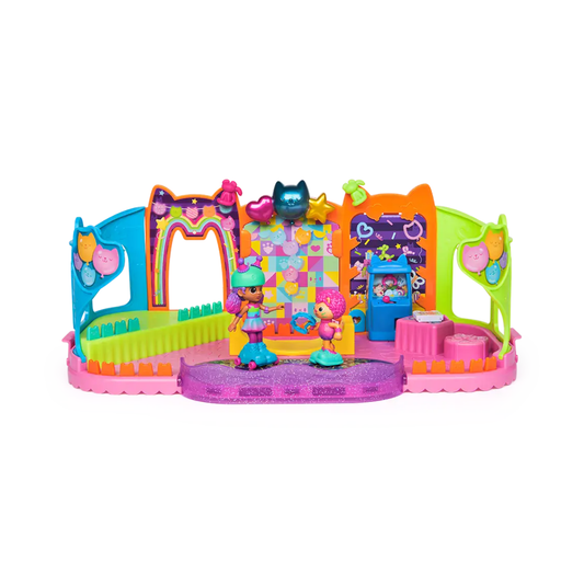 Gabby’s Dollhouse Rooftop Party Room Playset - Sala de Fiestas y Figuras Exclusivas