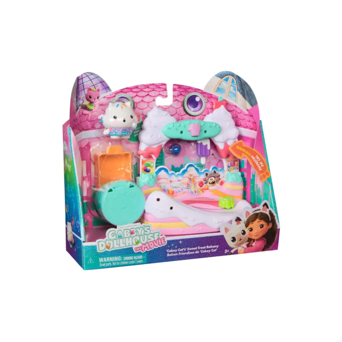 Gabby’s Dollhouse Playset Balcón Acuario de Mercat - 7 Piezas