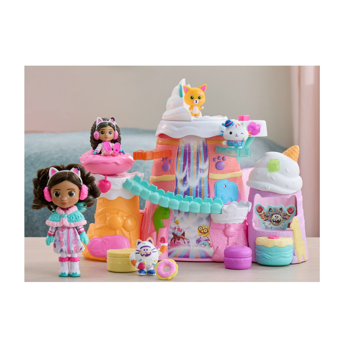 Gabby’s Dollhouse Sweet Treat Mountain Playset - 12 Piezas