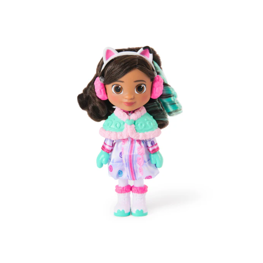 Gabby’s Dollhouse Figura Gabby 15 cm Sweetest Treat (Vestimenta de Invierno)