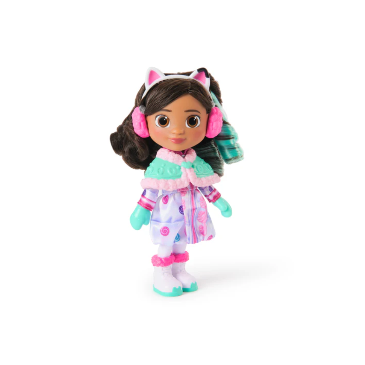 Gabby’s Dollhouse Figura Gabby 15 cm Sweetest Treat (Vestimenta de Invierno)