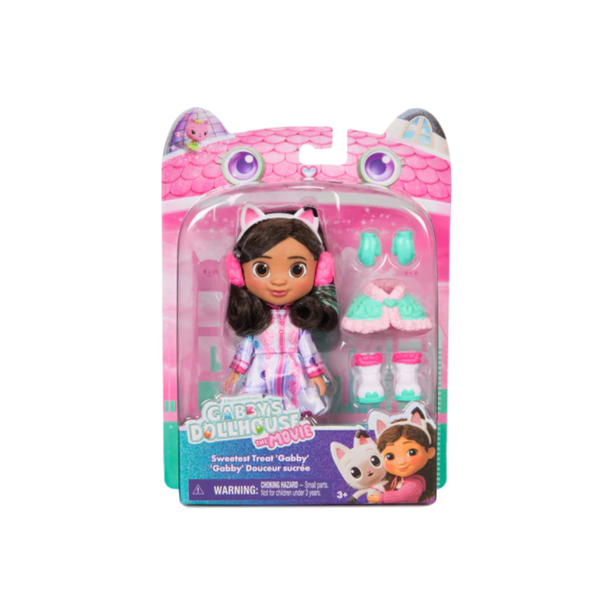 Gabby’s Dollhouse Figura Gabby 15 cm Sweetest Treat (Vestimenta de Invierno)