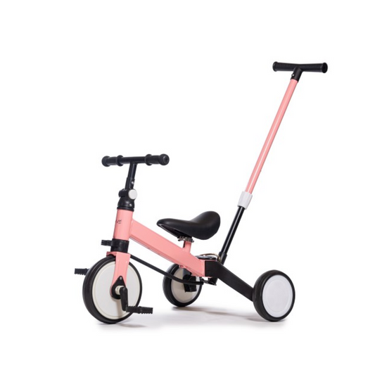 Camicleta Triciclo Rosa Con Barral Guiador Love Baby First