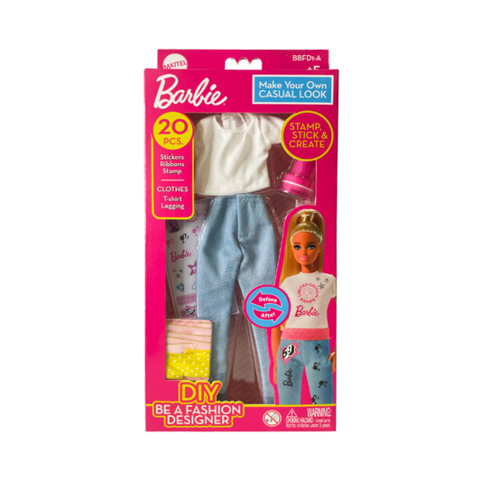 Barbie Set Ropa De Muñecas Para Diseñar Casual Look