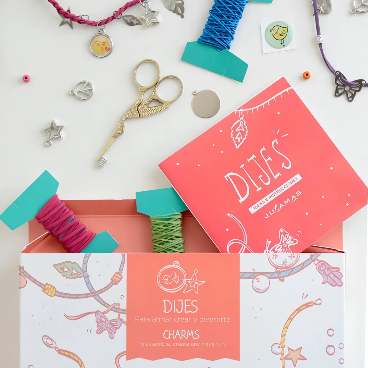 Set de Dijes para Crear Pulseras