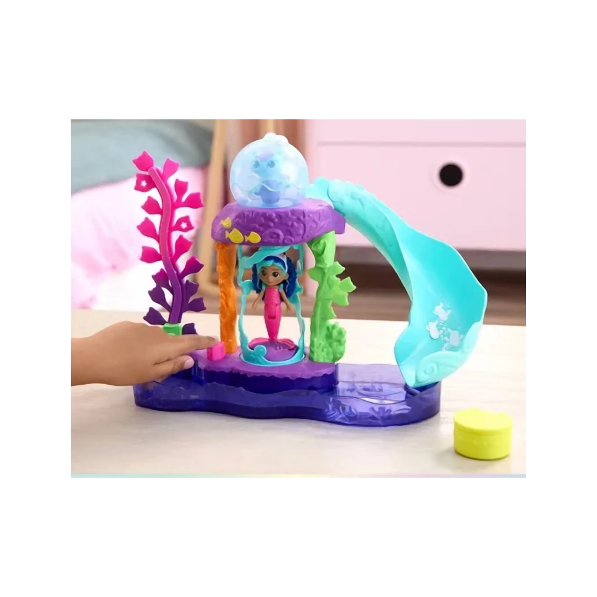 Gabby’s Dollhouse Colorful Kitty Aquarium - Acuario de Gabby y Mercat (5 Piezas)