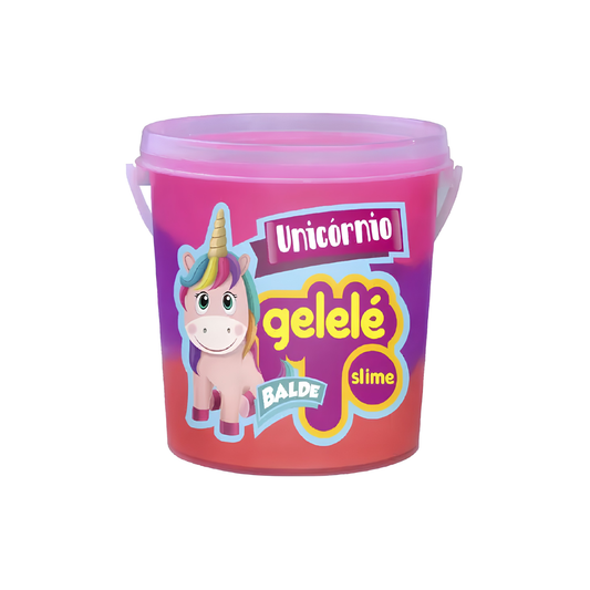 Balde Slime Gelelé Unicornio 457g
