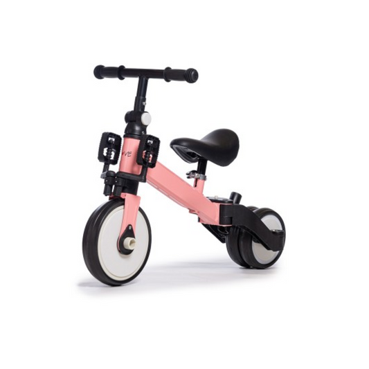 Camicleta Triciclo Rosa Con Barral Guiador Love Baby First