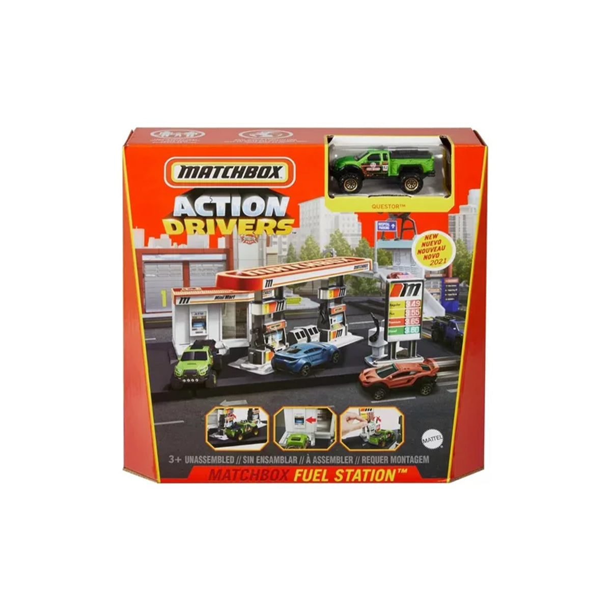 Matchbox Action Drivers Entre Playset Asst
