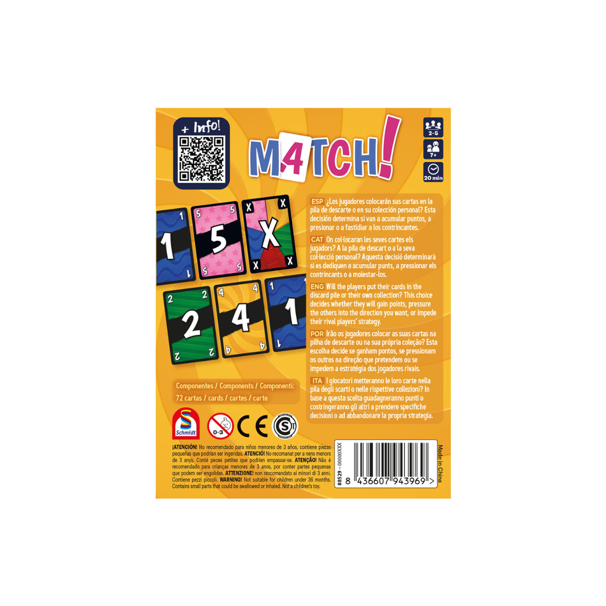 Juego de Mesa MATCH! Devir