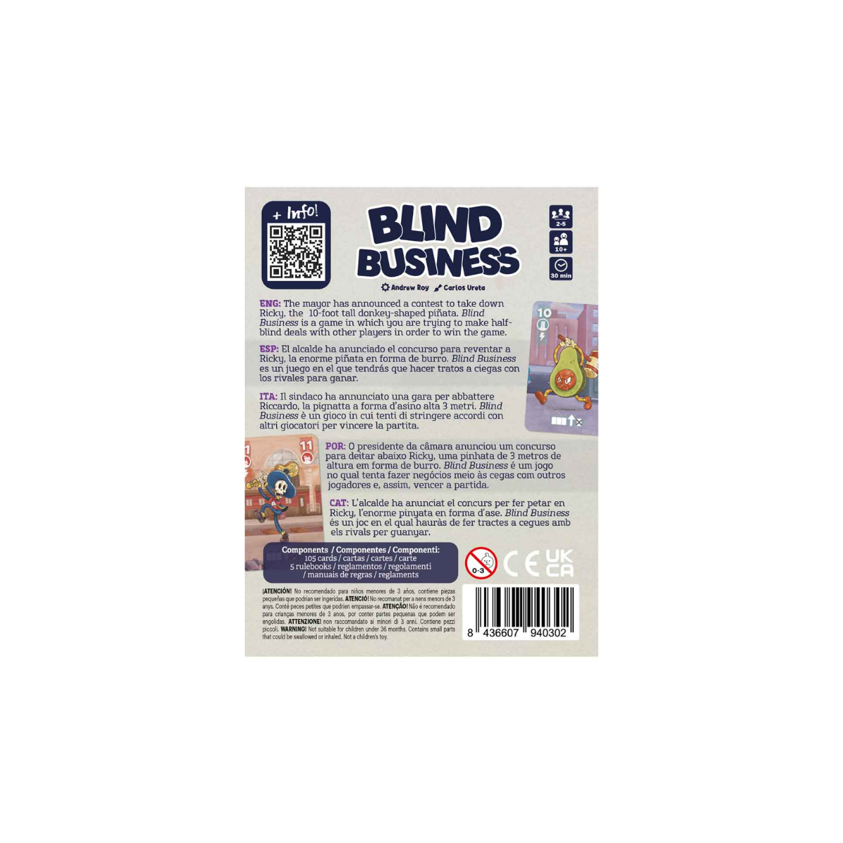 Juego de Mesa Blind Business