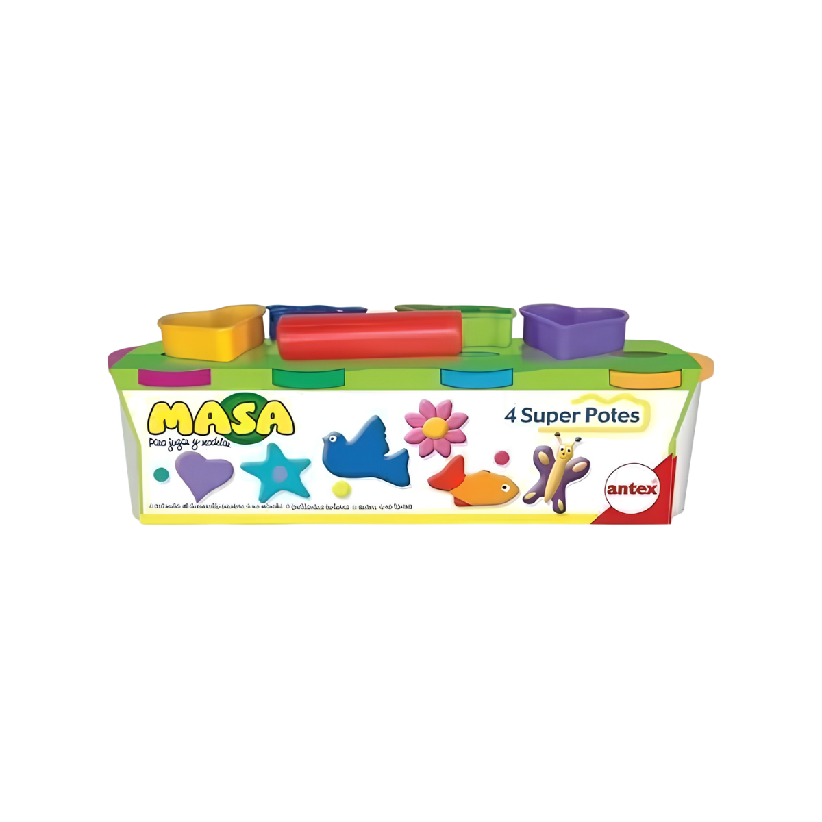Set de Masas Pote x4 Antex