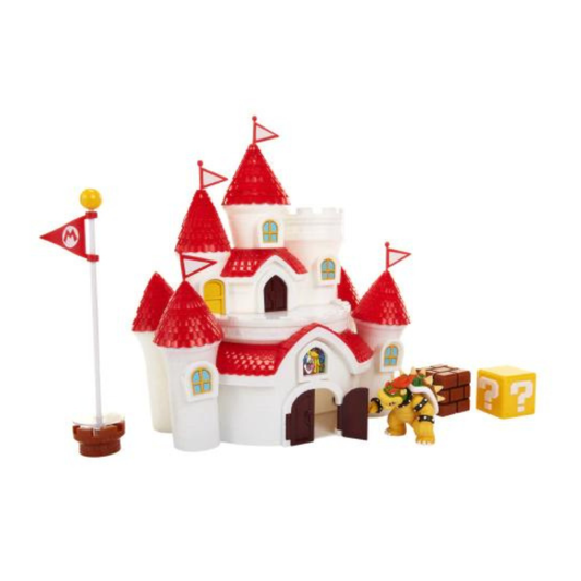 Playset Super Mario Bros Castillo Del Reino Champignon
