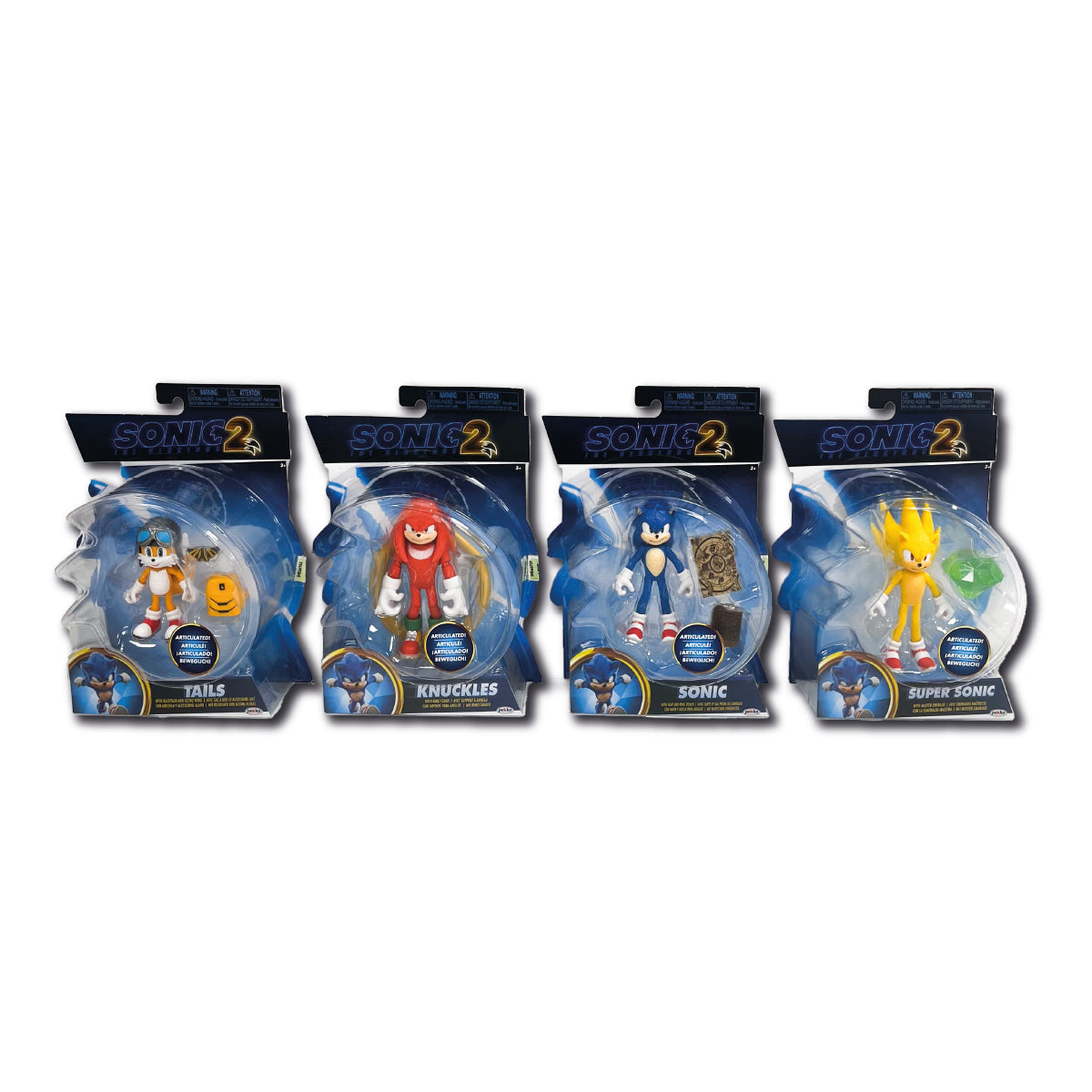 Figura Articulada Sonic 2 The Hedgehog Wabro