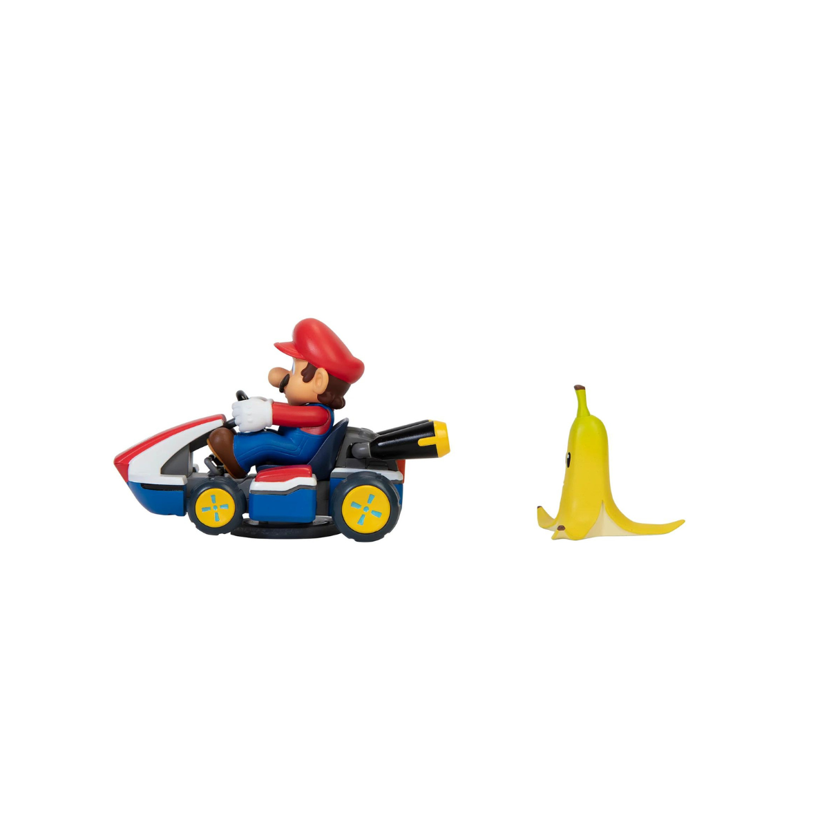 Figura Super Mario Kart 360º Mega giros Con Banana
