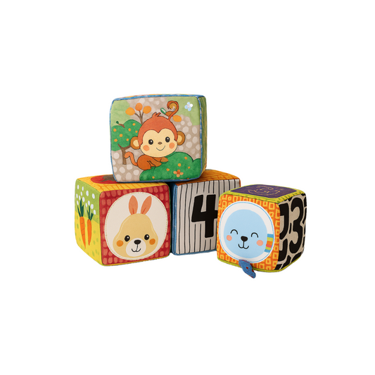 Bloques Soft De Animales Winfun
