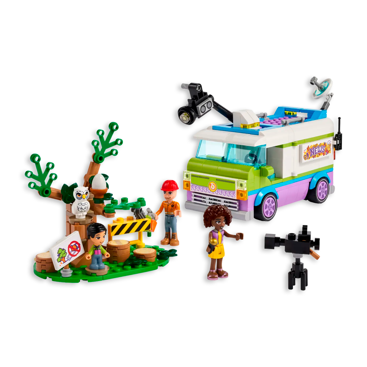 Lego Friends Unidad Móvil de Noticias