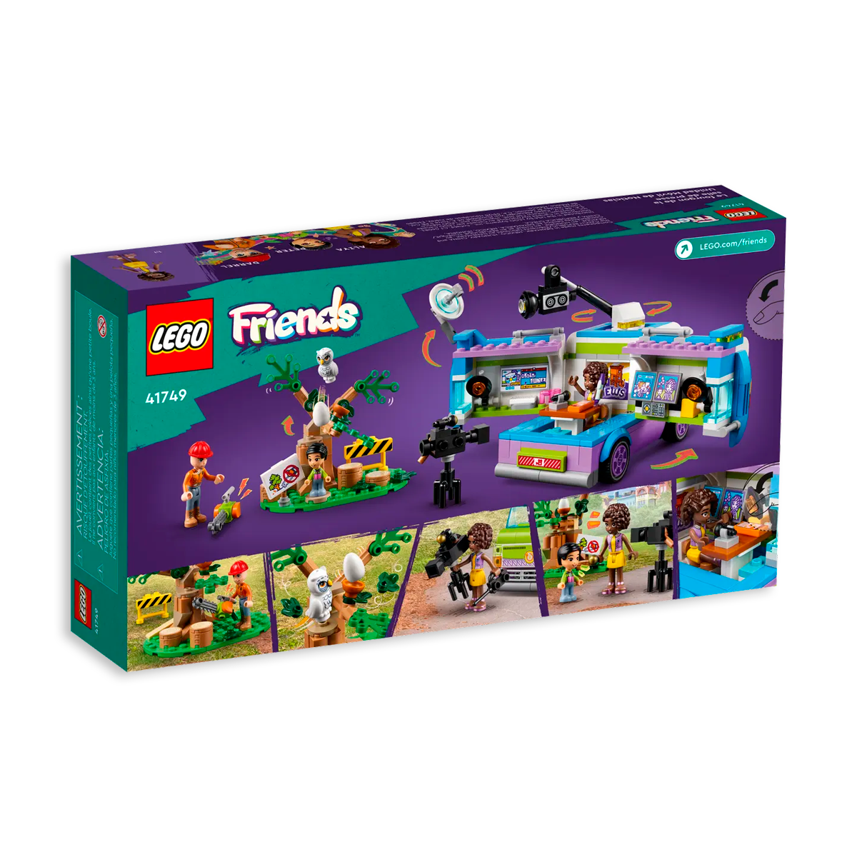 Lego Friends Unidad Móvil de Noticias