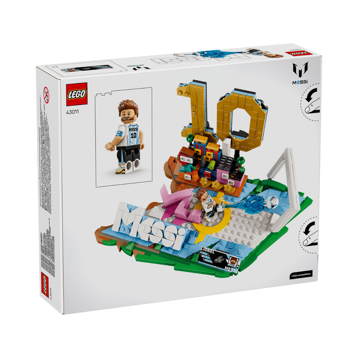 LEGO® Lionel Messi: Fenómenos del Fútbol