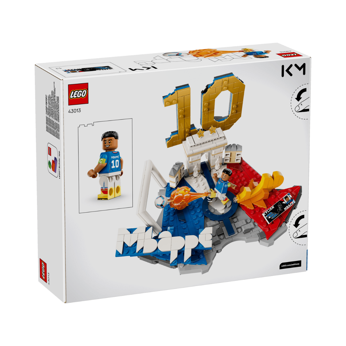 LEGO® Kylian Mbappé: Fenómenos del Fútbol