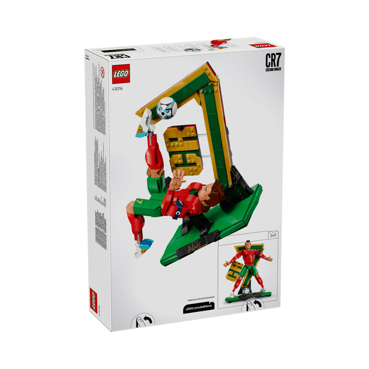 LEGO® Cristiano Ronaldo: Leyenda del Fútbol