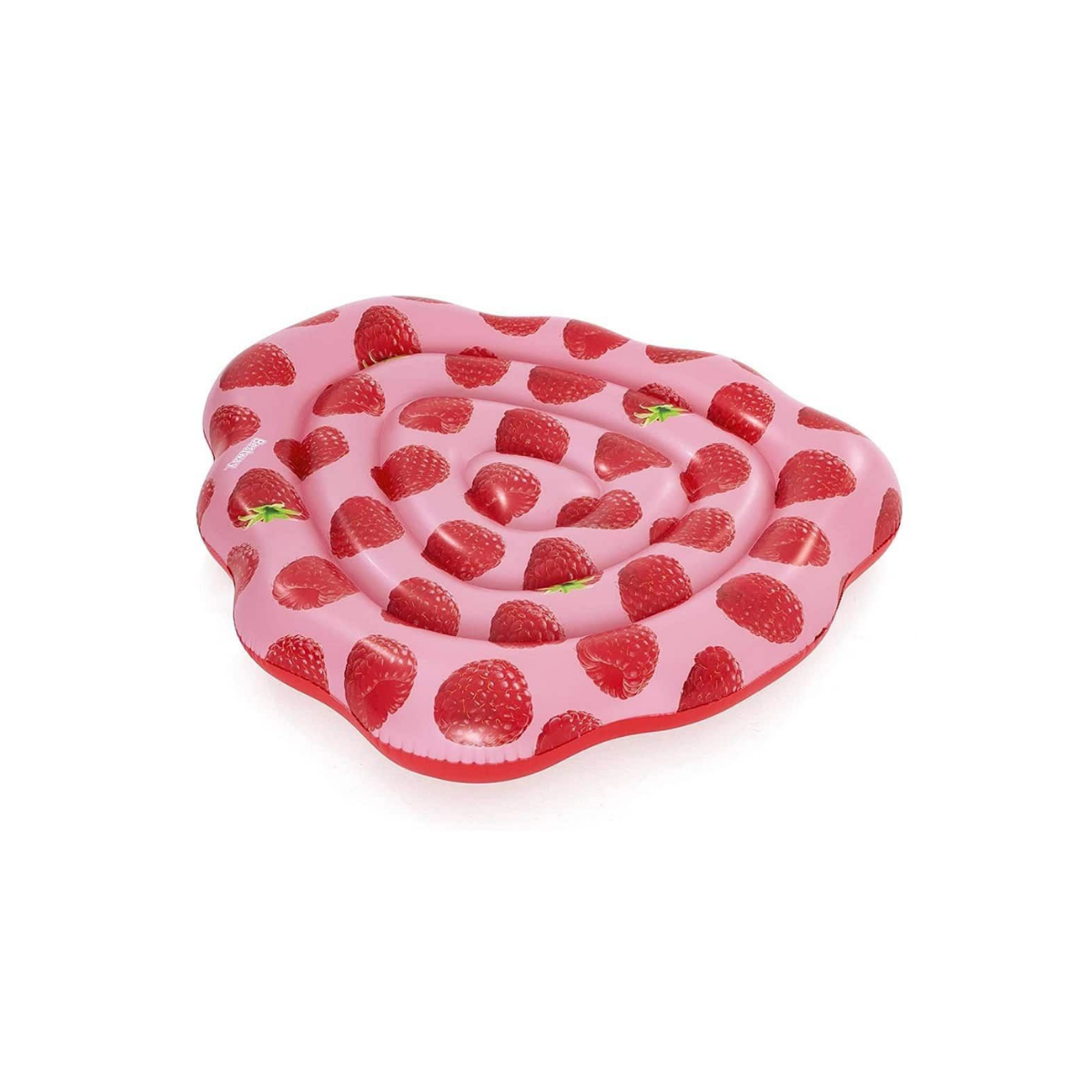 Isla Flotador Inflable Gigante Perfumada "Frambuesa" 165x151 cm