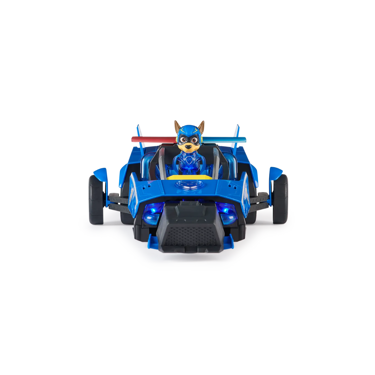 Vehículo Con Figura Mighty Movie Transforming Cruiser Paw Patrol Vulcanita