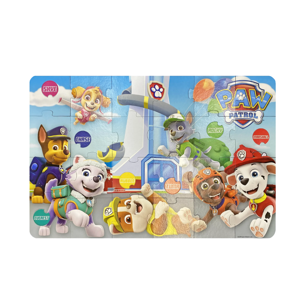 Mega Puzzle De Piso Paw Patrol Spin Master Games