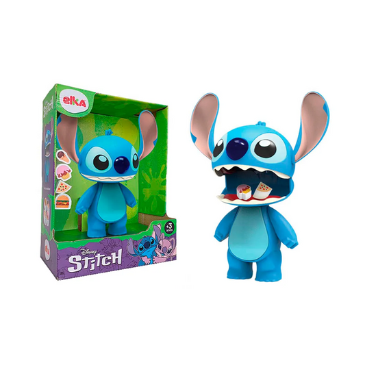Muñeco Stitch Interactivo Comiditas 24 cm Articulado Tapimovil