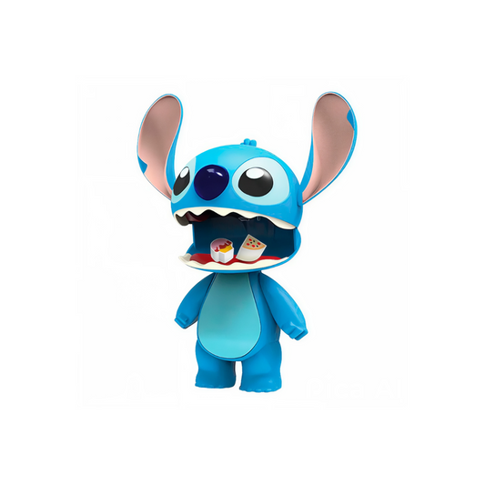 Muñeco Stitch Interactivo Comiditas 24 cm Articulado Tapimovil