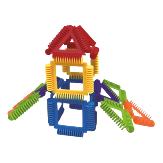 Juego De Construcción Geometrik Forms 48 piezas Ditoys