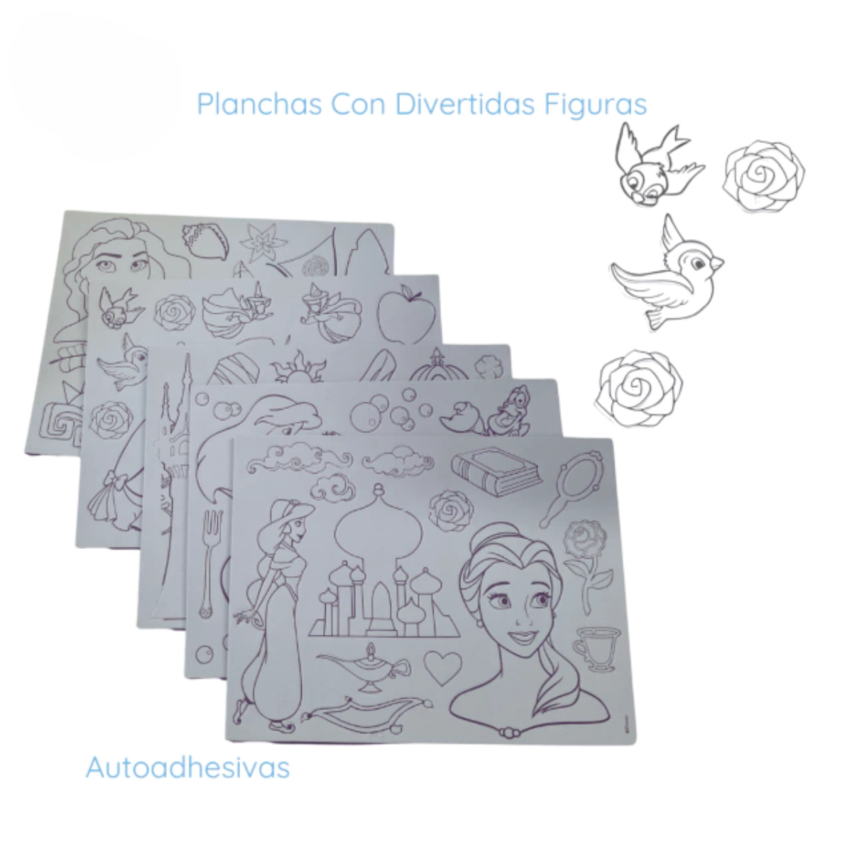 Set de Arte Foil Wow Princesas